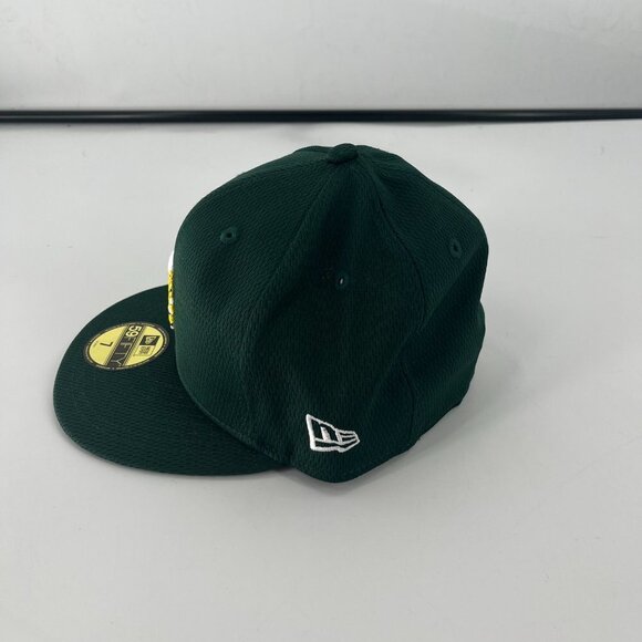 Oakland Athletics A's Elephant MLB Official On-Field Cap Size 7 = Medium NWT - Picture 6 of 12
